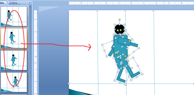 Membuat Animasi Orang Berjalan di Powerpoint  TenjoCity 